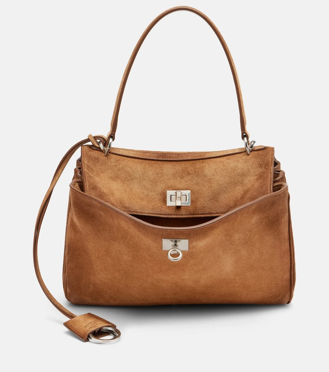 Balenciaga - Rodeo Small suede tote bag
