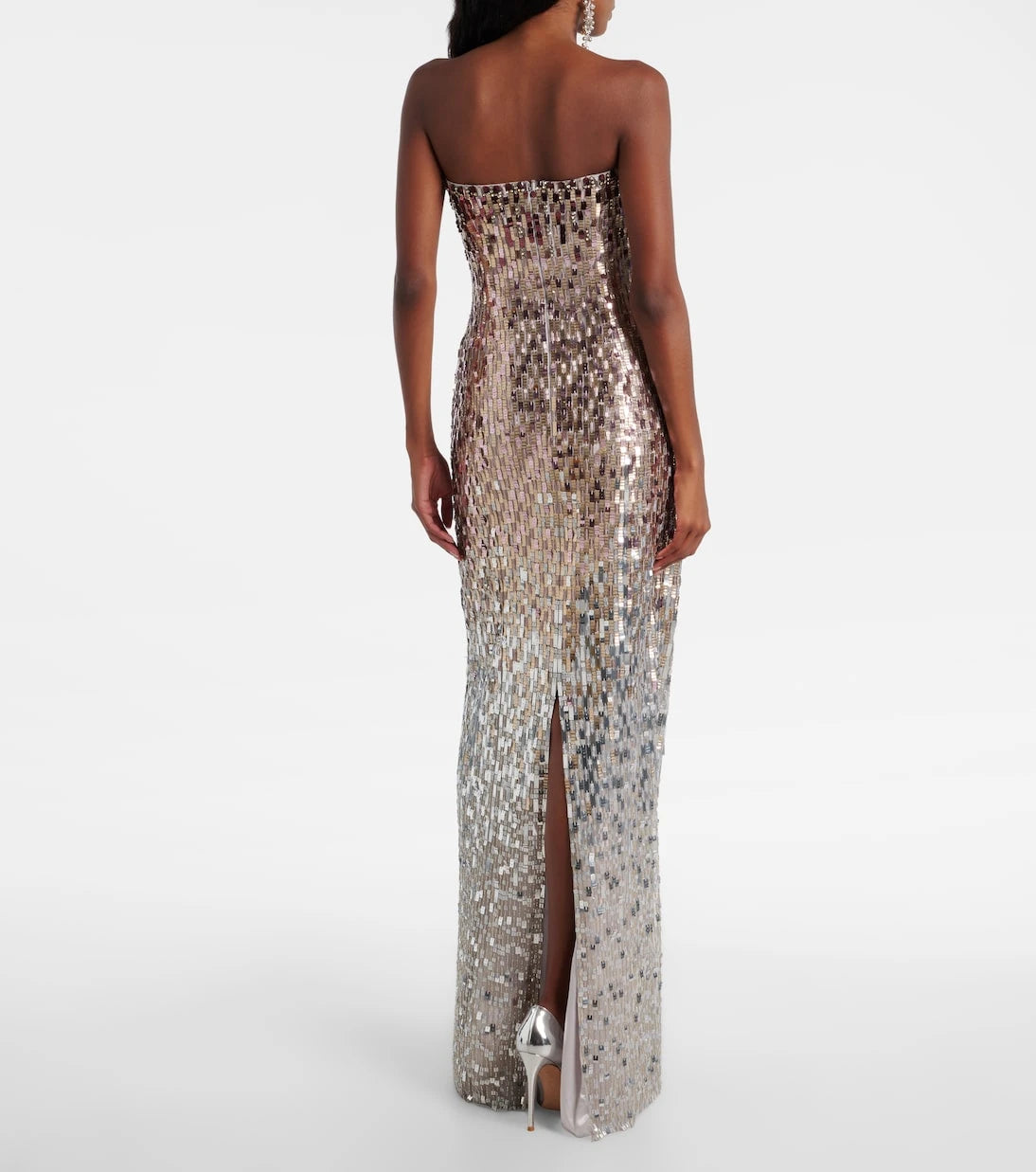 Jenny Packham - فستان لوسيل بلا حمالات مطرز بالترتر