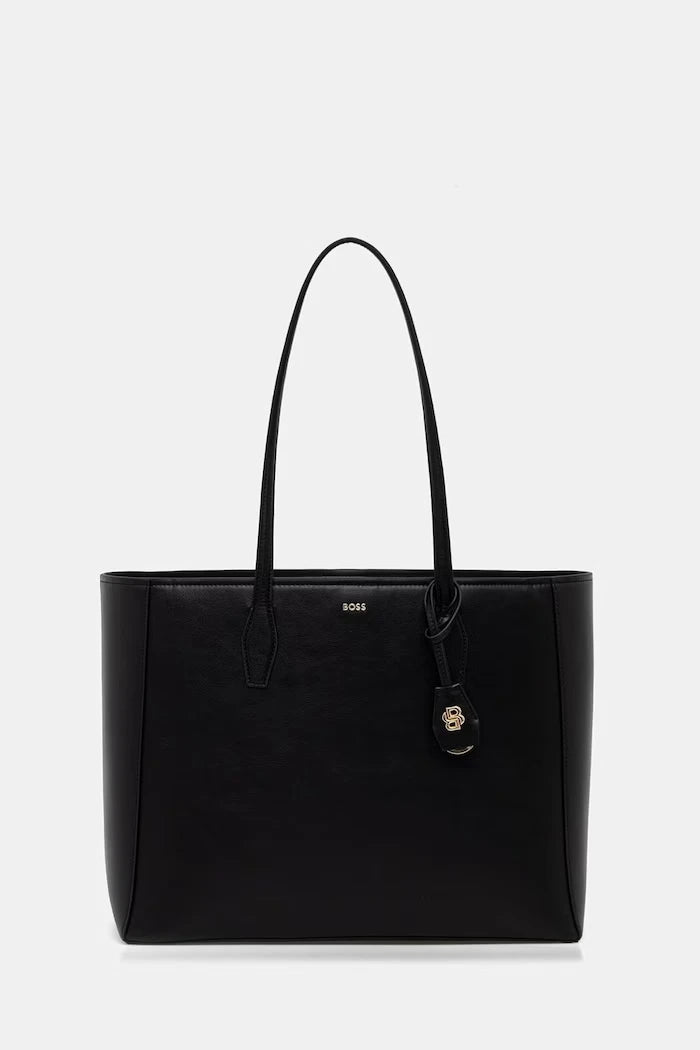 BOSS чанта tote дамска от кожа NUMAH Tote
