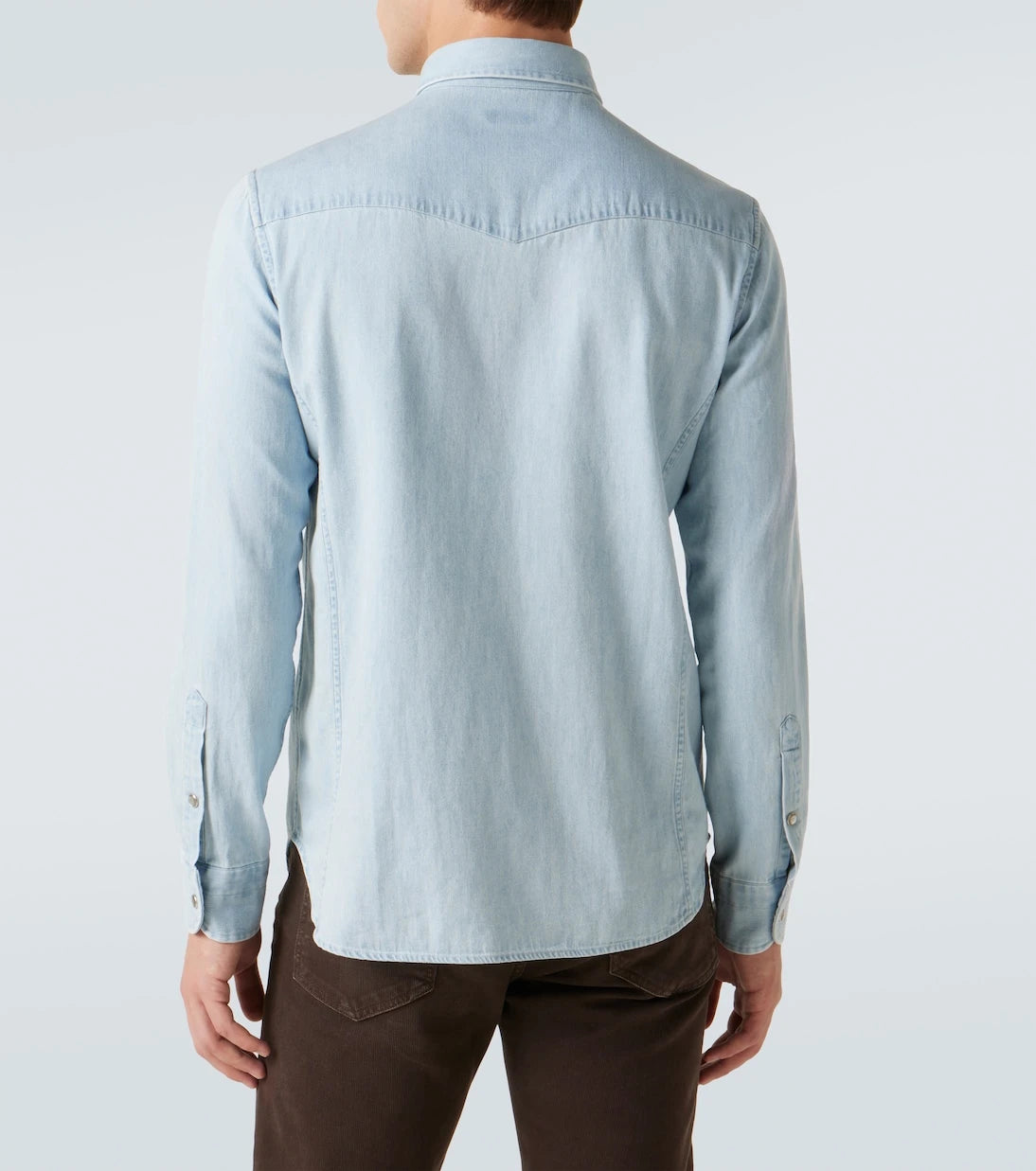 Tom Ford - Cotton chambray shirt