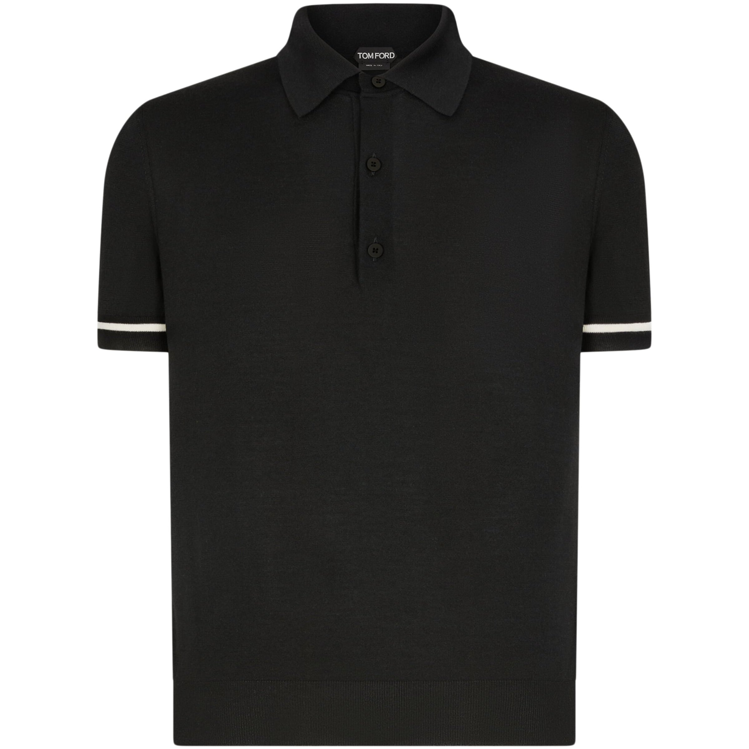 Cashmere-Silk Polo Shirt