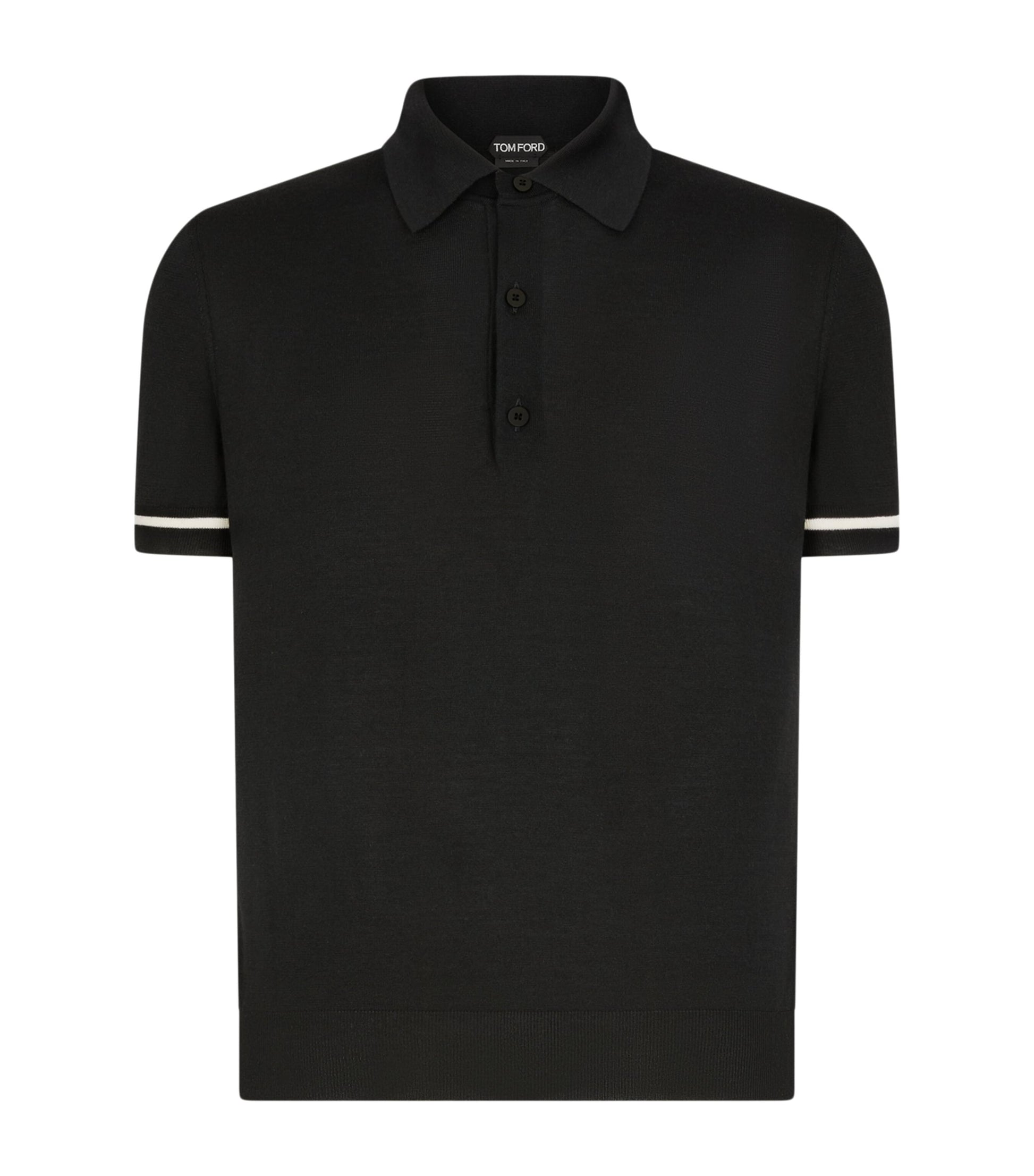 Cashmere-Silk Polo Shirt