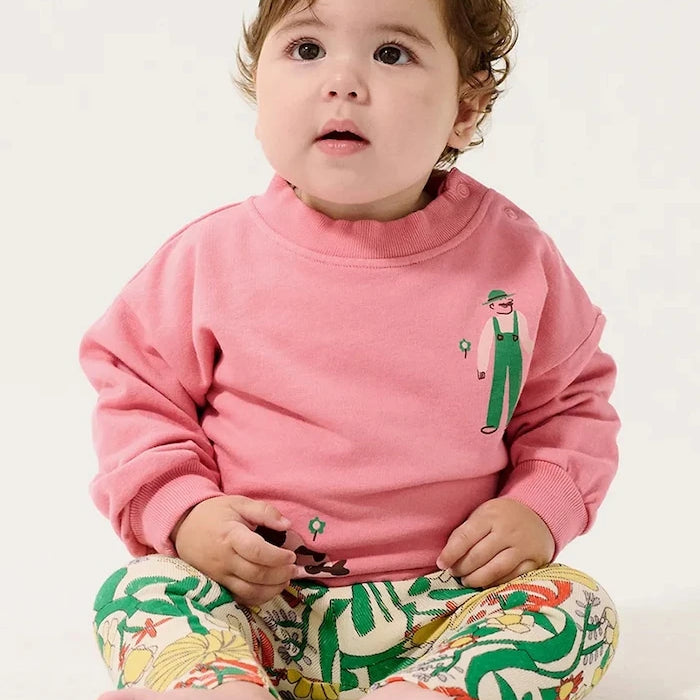 Bobo Choses Farm Adventure Bebek Pamuklu Sweatshirt