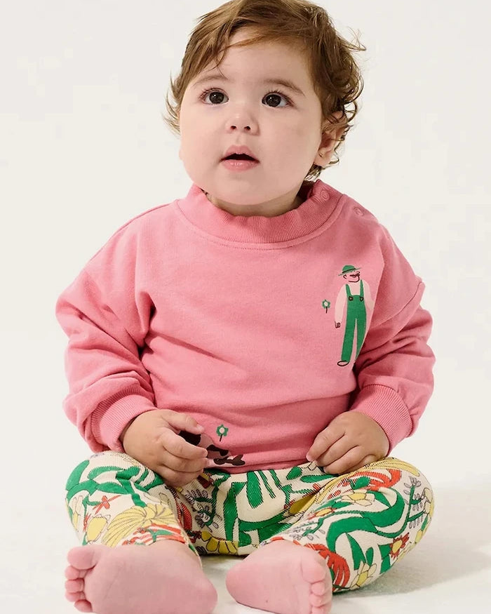 Bobo Choses Farm Adventure Bebek Pamuklu Sweatshirt