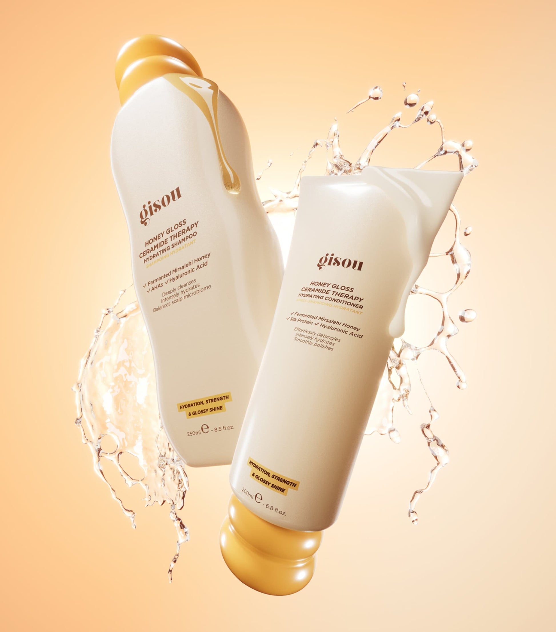 Honey Gloss Ceramide Therapy Hydrating Shampoo (250ml)