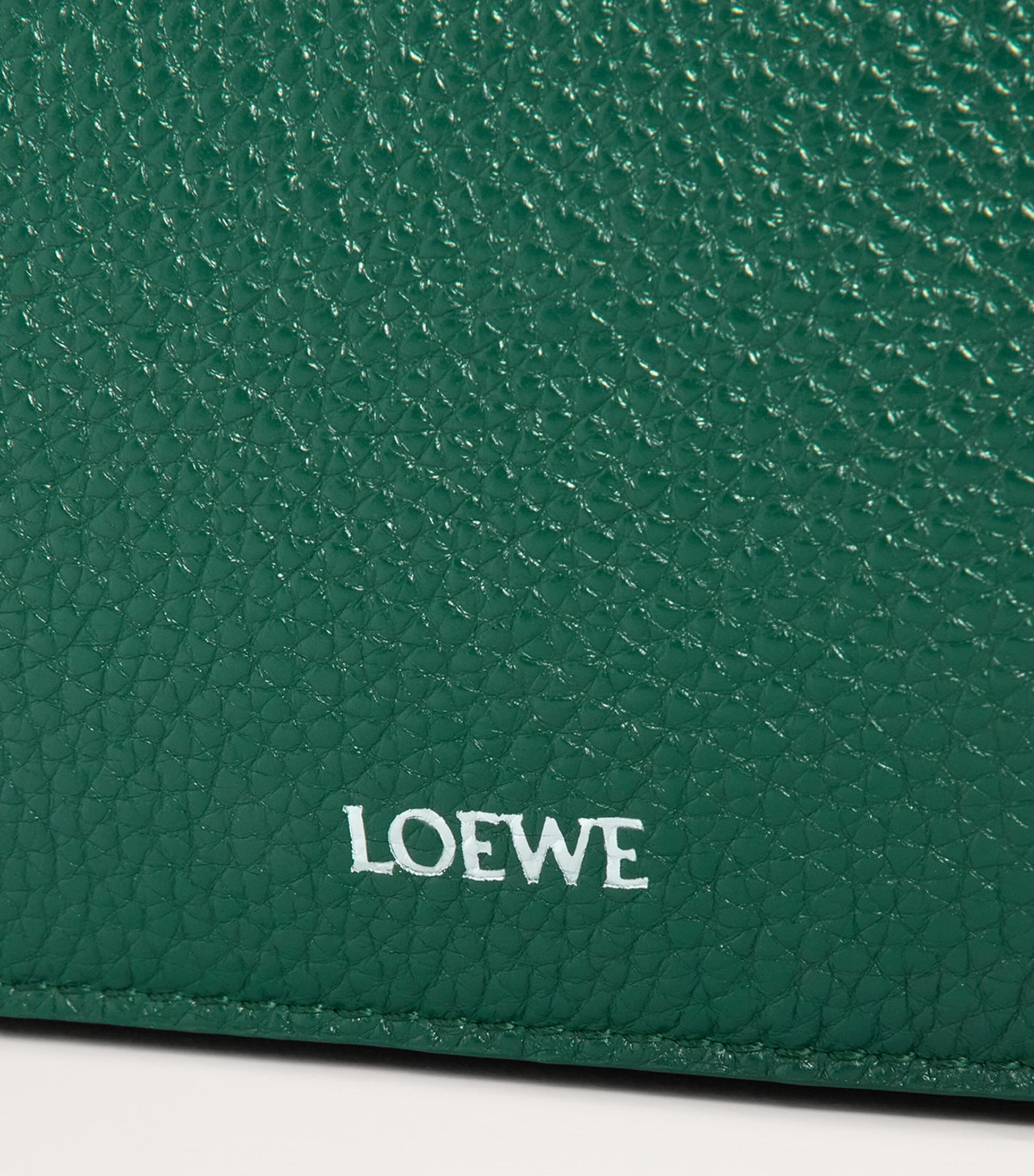 LOEWE XS Leather Pebble Messenger Bag