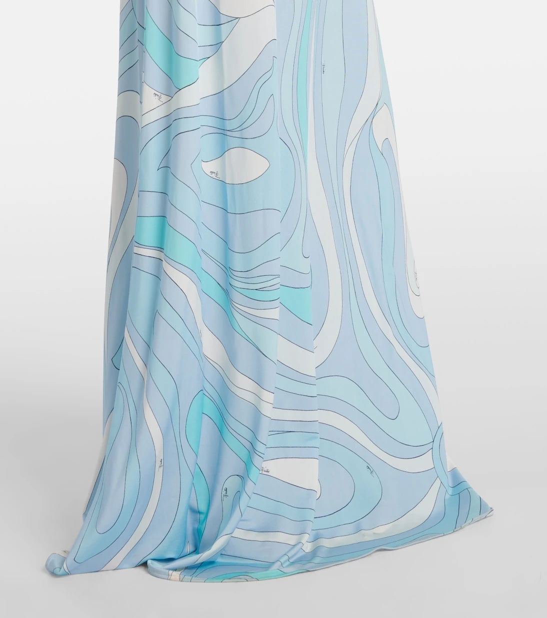 Pucci - Marmo high-rise satin jersey maxi skirt