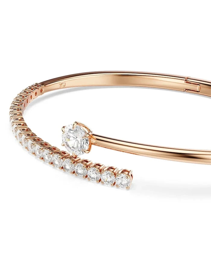 Swarovski kadın altın kaplama zirkonlu MATRIX bilezik