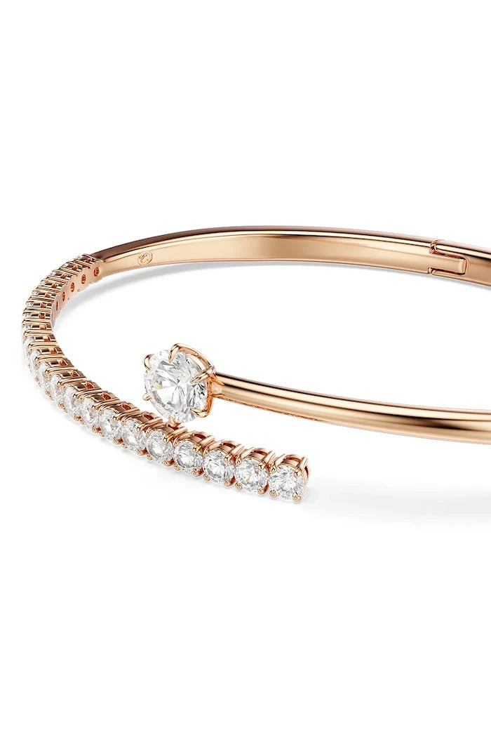 Swarovski kadın altın kaplama zirkonlu MATRIX bilezik