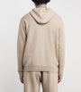 Beige Cashmere Hoodie
