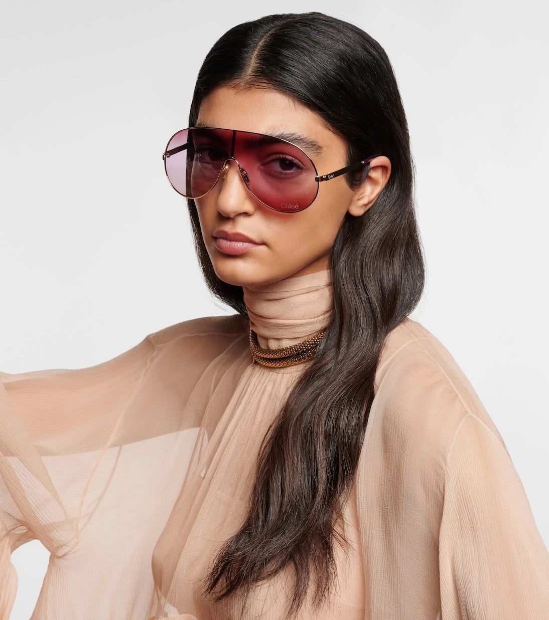 Chloé - Aly shield sunglasses