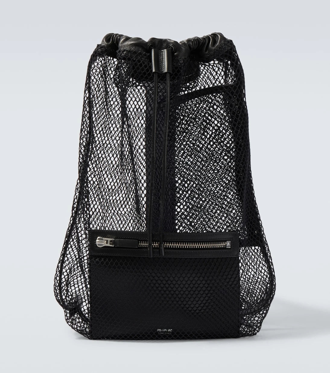 Tom Ford - Leather-trimmed backpack