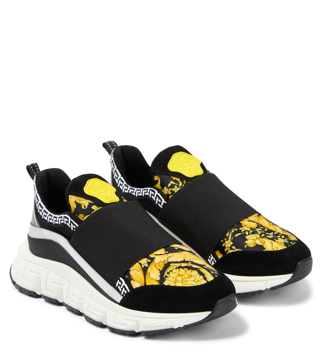 Versace Kids - Barocco Trigreca sneakers