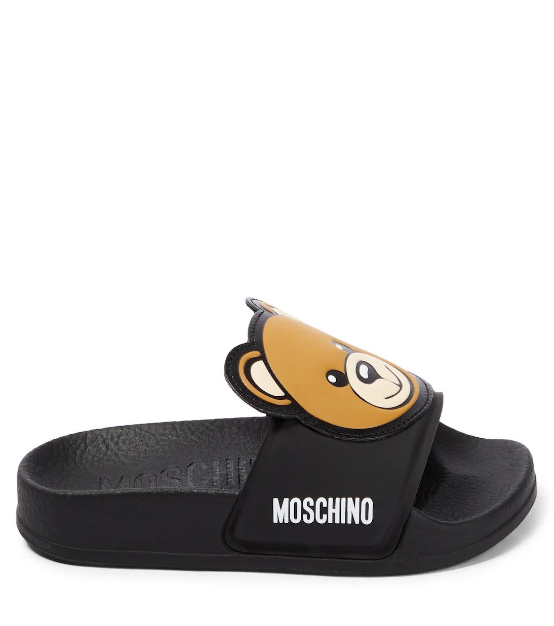 Moschino Kids - Logo rubber slides