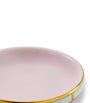 GINORI 1735 Porcelain Colonna Diva Rosa Butter Dish (10cm)