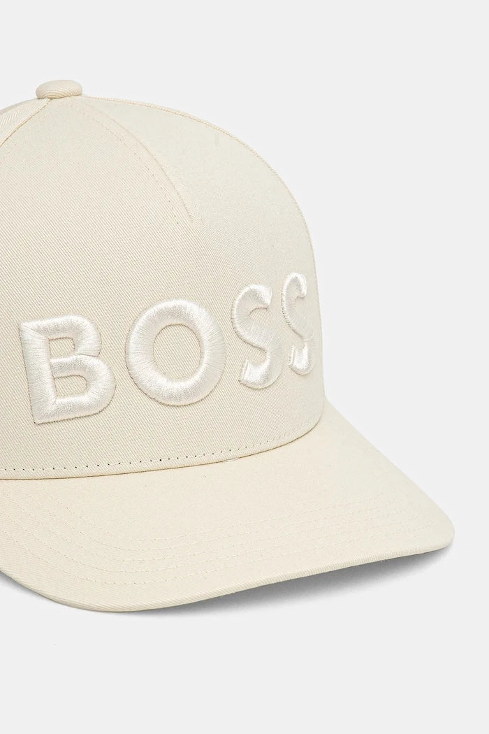 Памучна шапка с козирка BOSS Sevile