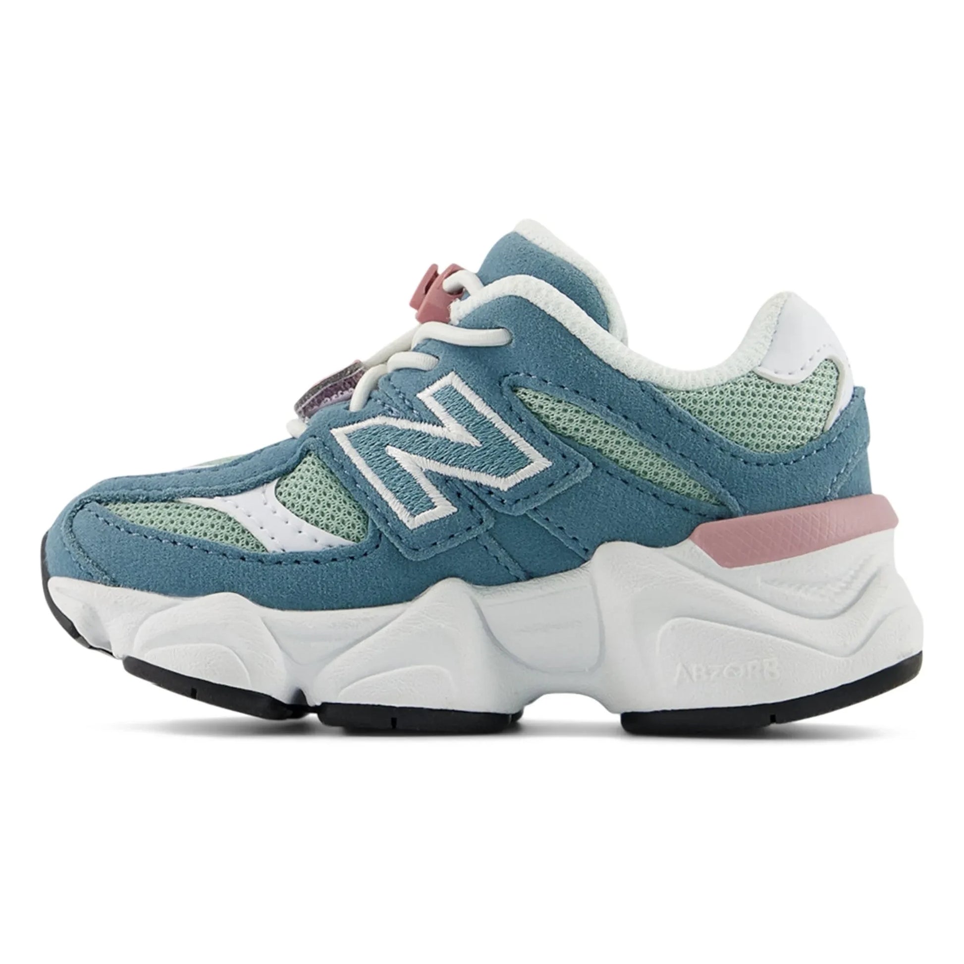 New Balance - Elasticated Lace Sneakers 9060 | Dark green