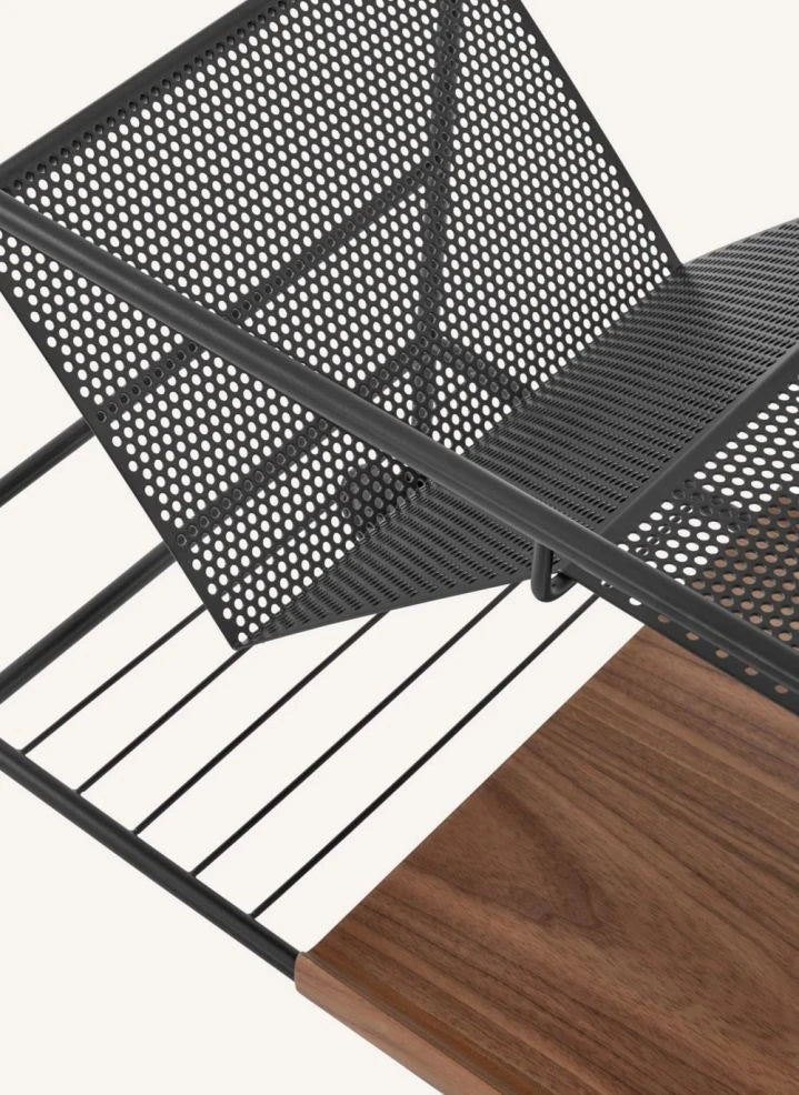 & Tradition - Alima NDS1 Table on Wheels | Walnut