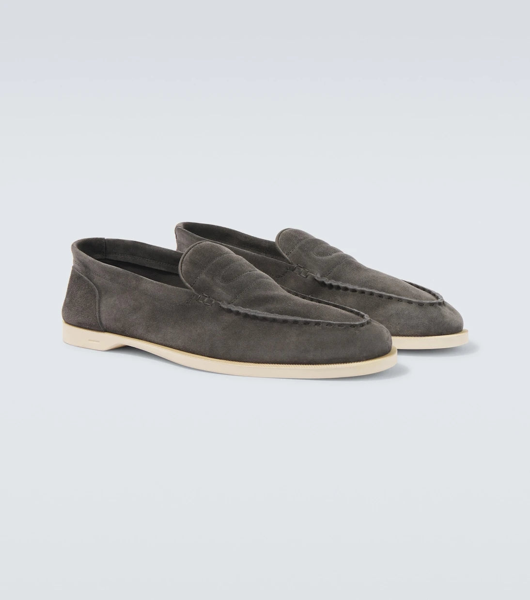 John Lobb - Pace suede loafers