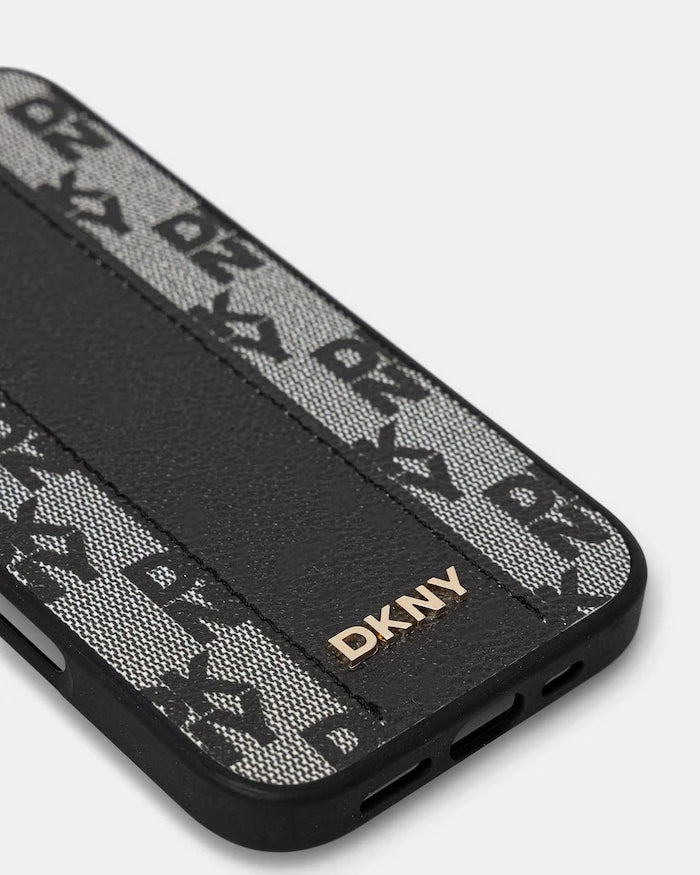 DKNY кейс за телефон от имитация на кожа iPhone 16