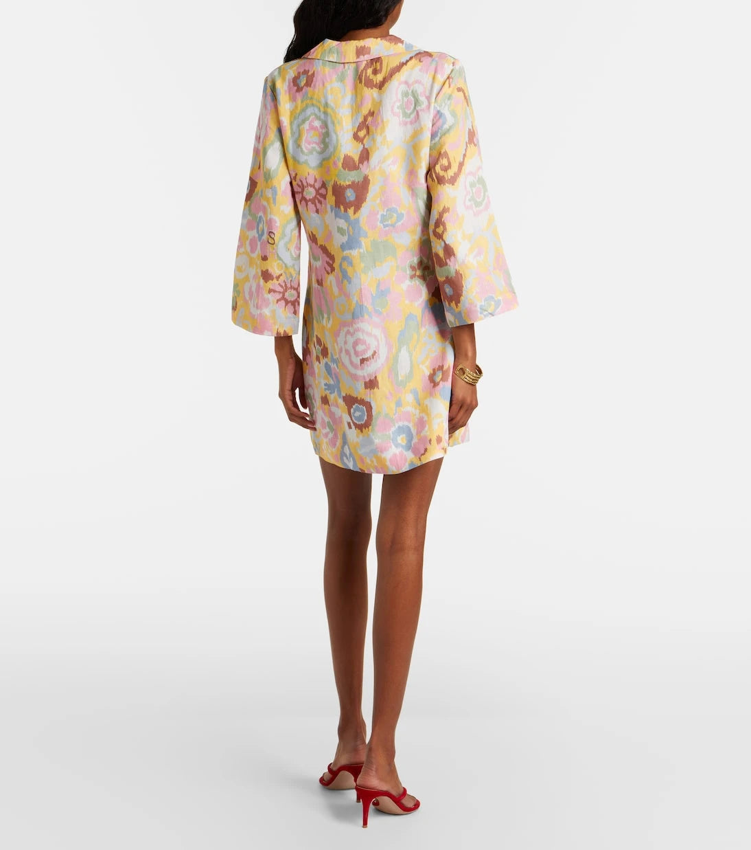 Rixo - Lucien printed minidress