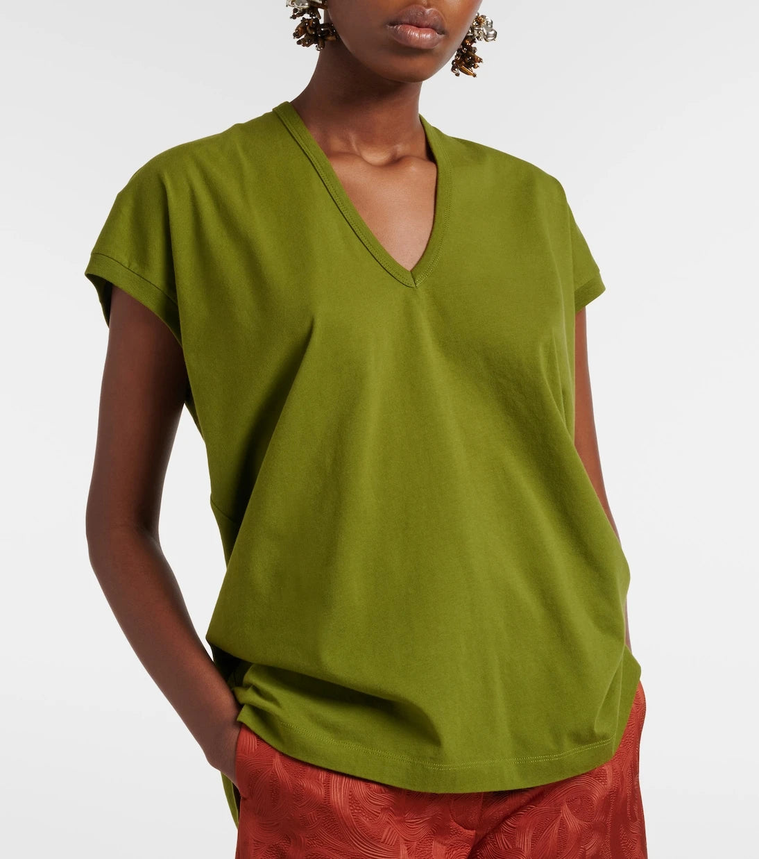 Dries Van Noten - Cotton jersey T-shirt