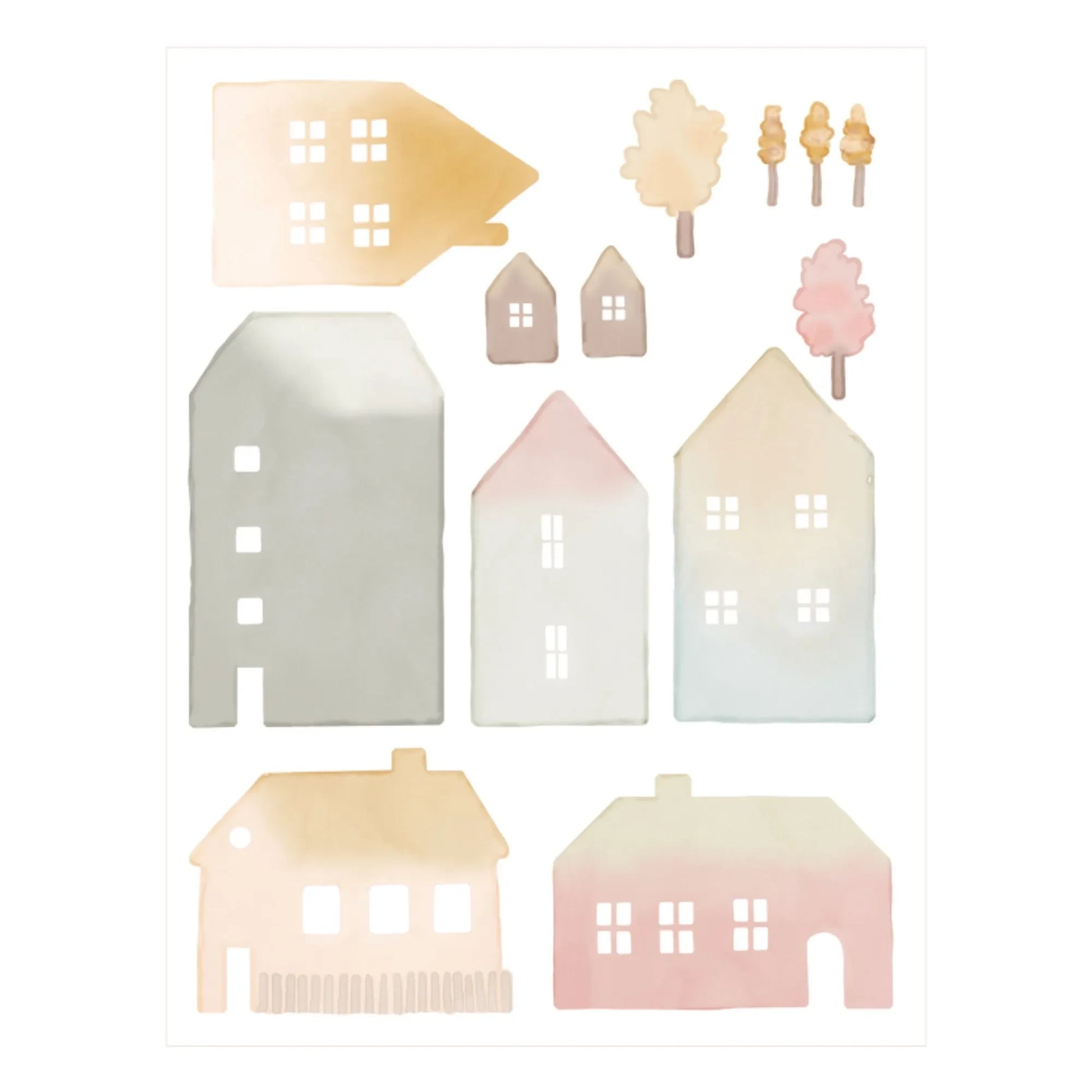MIMI'lou - Little Houses stickers