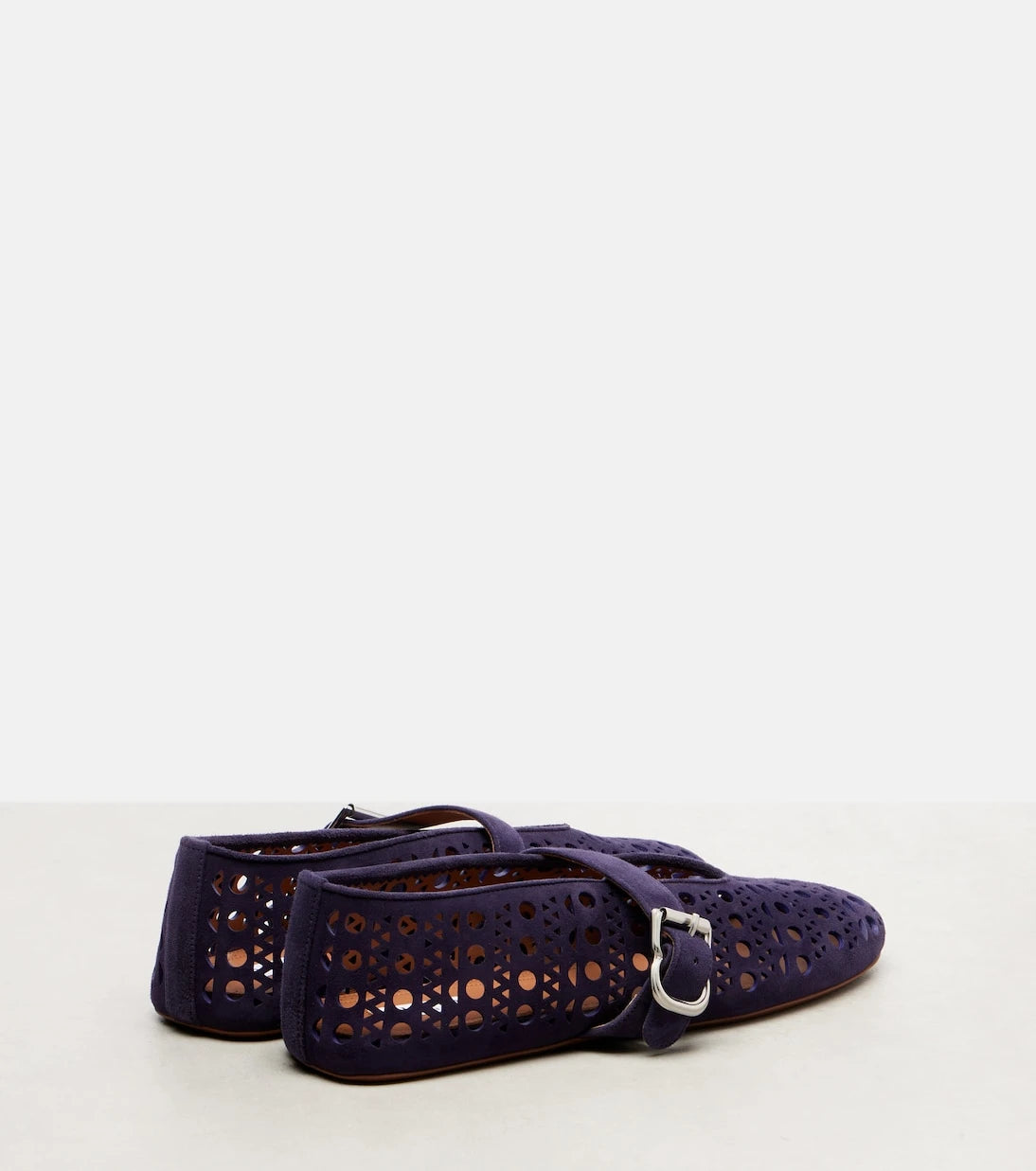 Alaïa - Vienne suede ballet flats