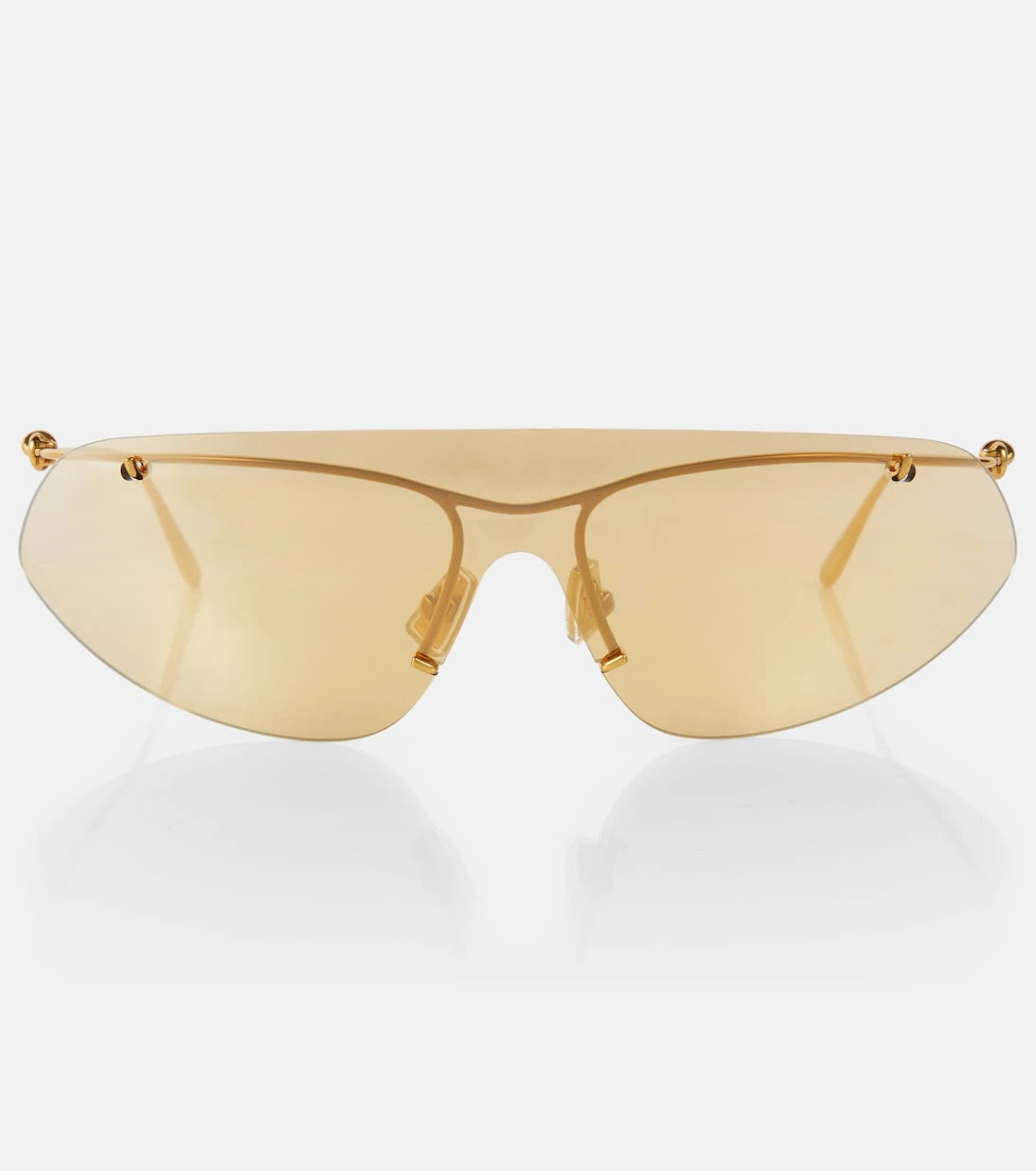 Bottega Veneta - Knot shield sunglasses