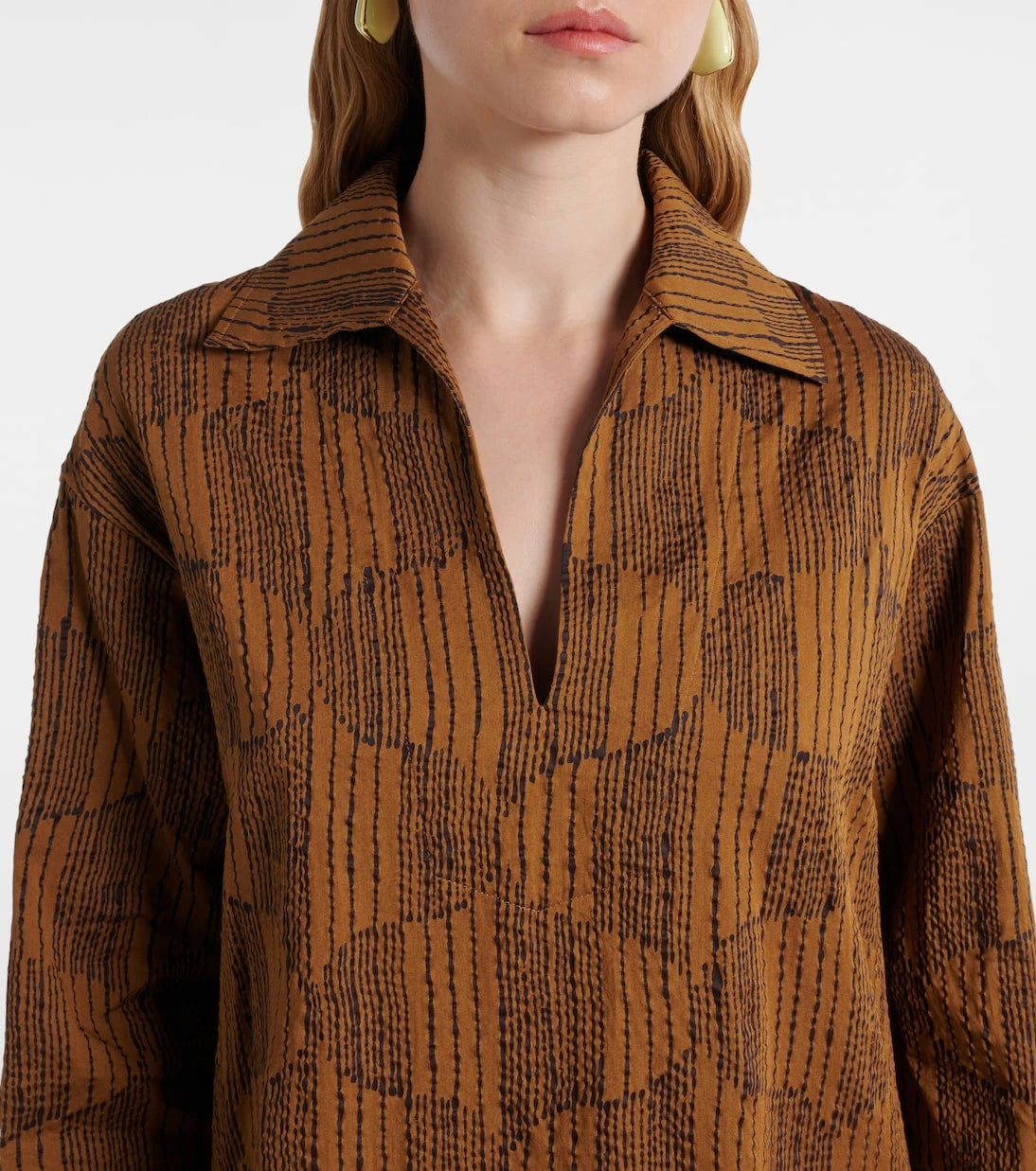 Max Mara - فستان إدويج القطني الطويل
