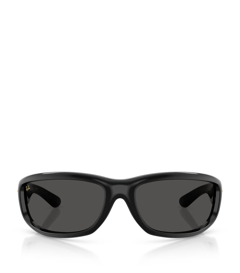 Ray-Ban Nylon Ultra Wrap 003 Next Generation Square Sunglasses