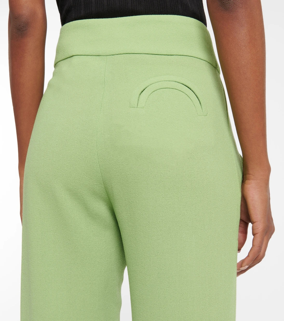 Blazé Milano - High-rise straight virgin wool pants