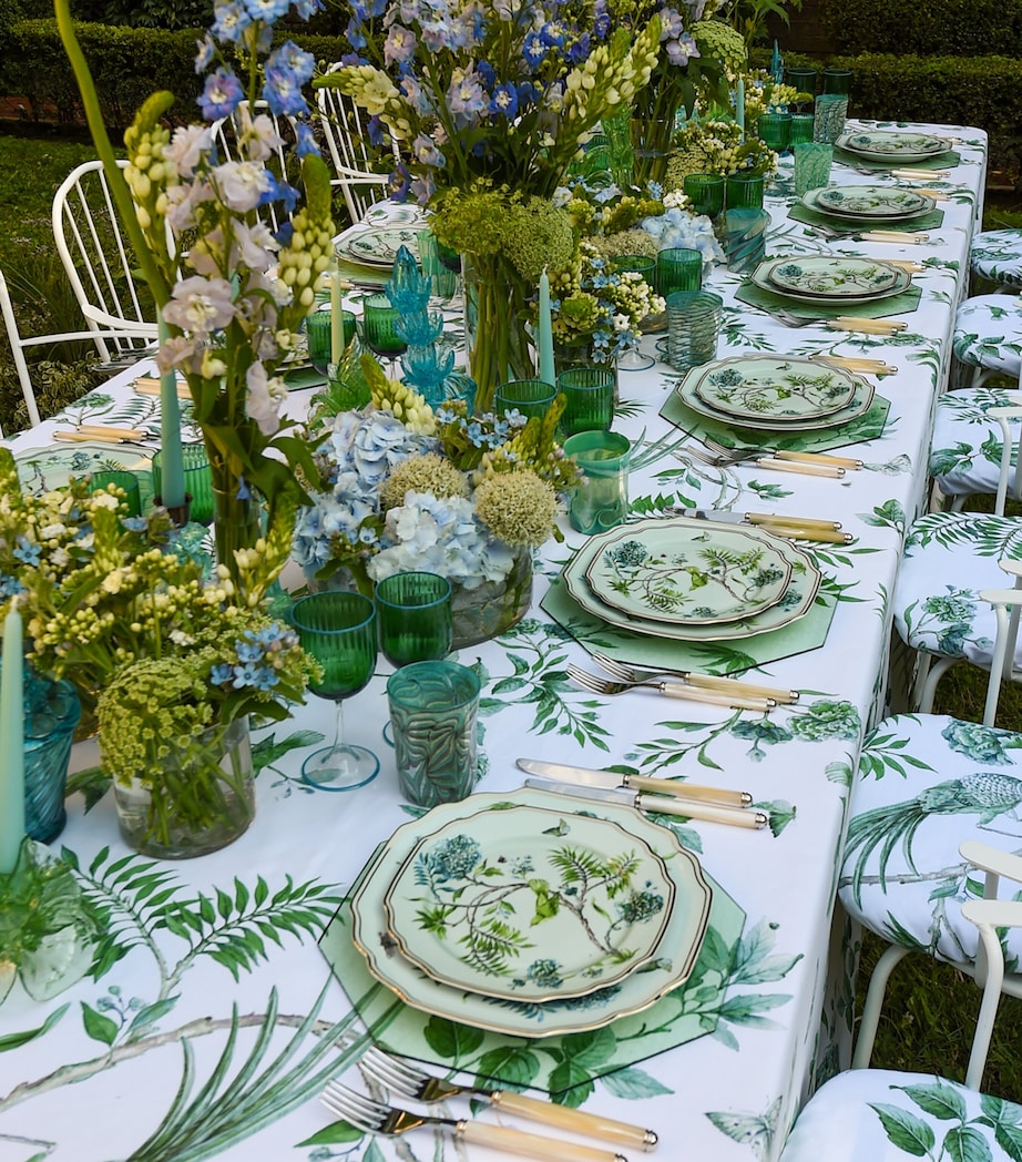 Aquazzura Linen Secret Garden Tablecloth (160cm x 300cm)