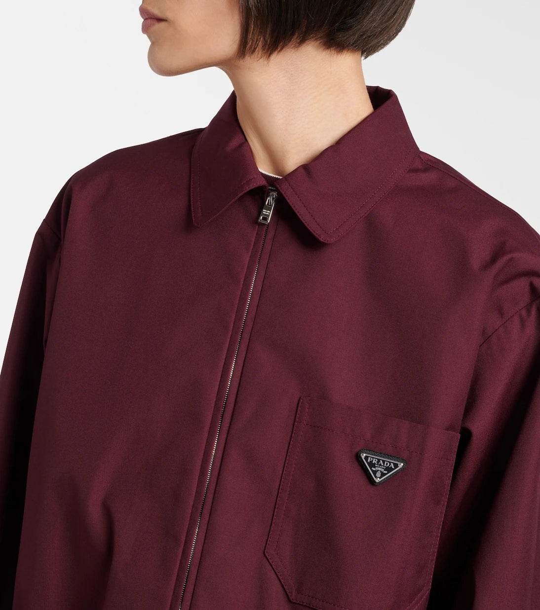Prada - Logo blouson jacket