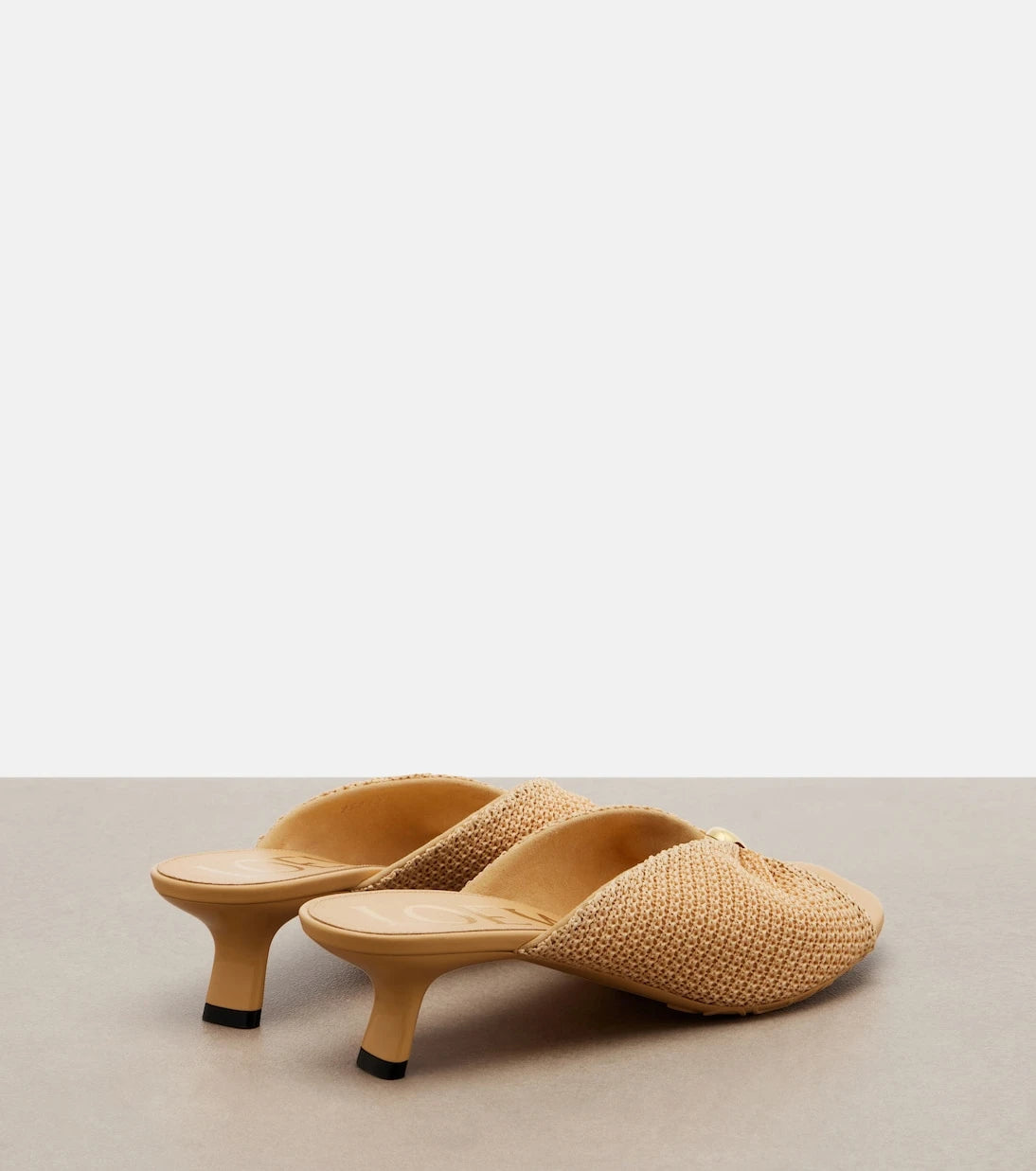 Loewe - Paula's Ibiza Pebble Soft mules