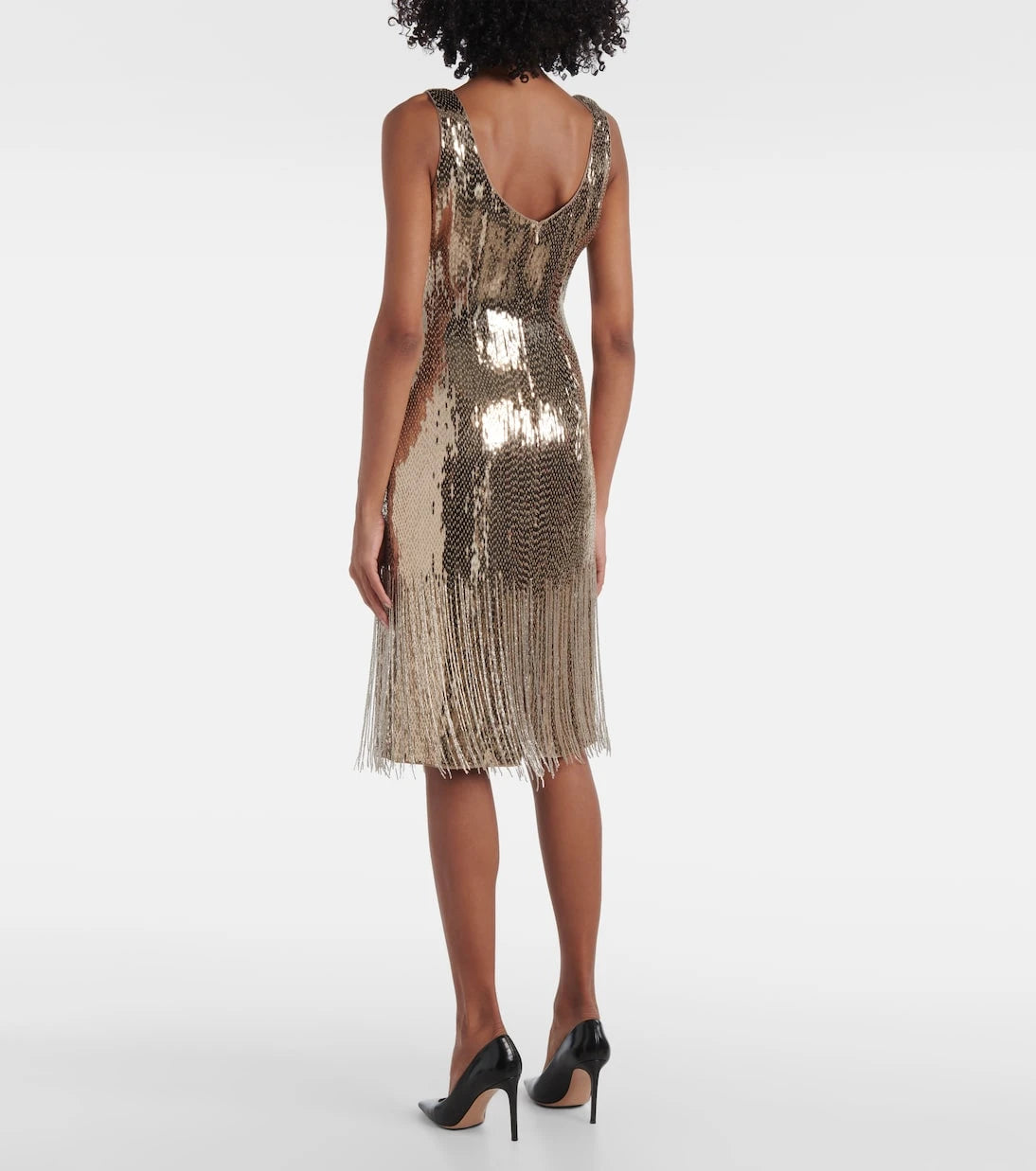 Ralph Lauren Collection - Dolley embellished silk midi dress
