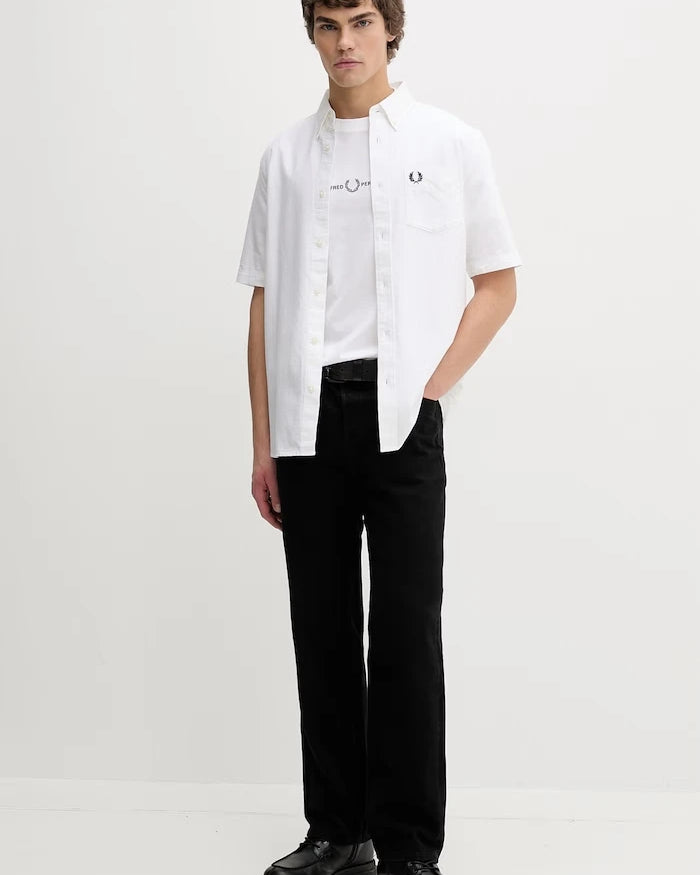 Pamuklu gömlek Fred Perry