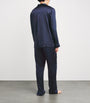 Silk Pyjama Set NAVY