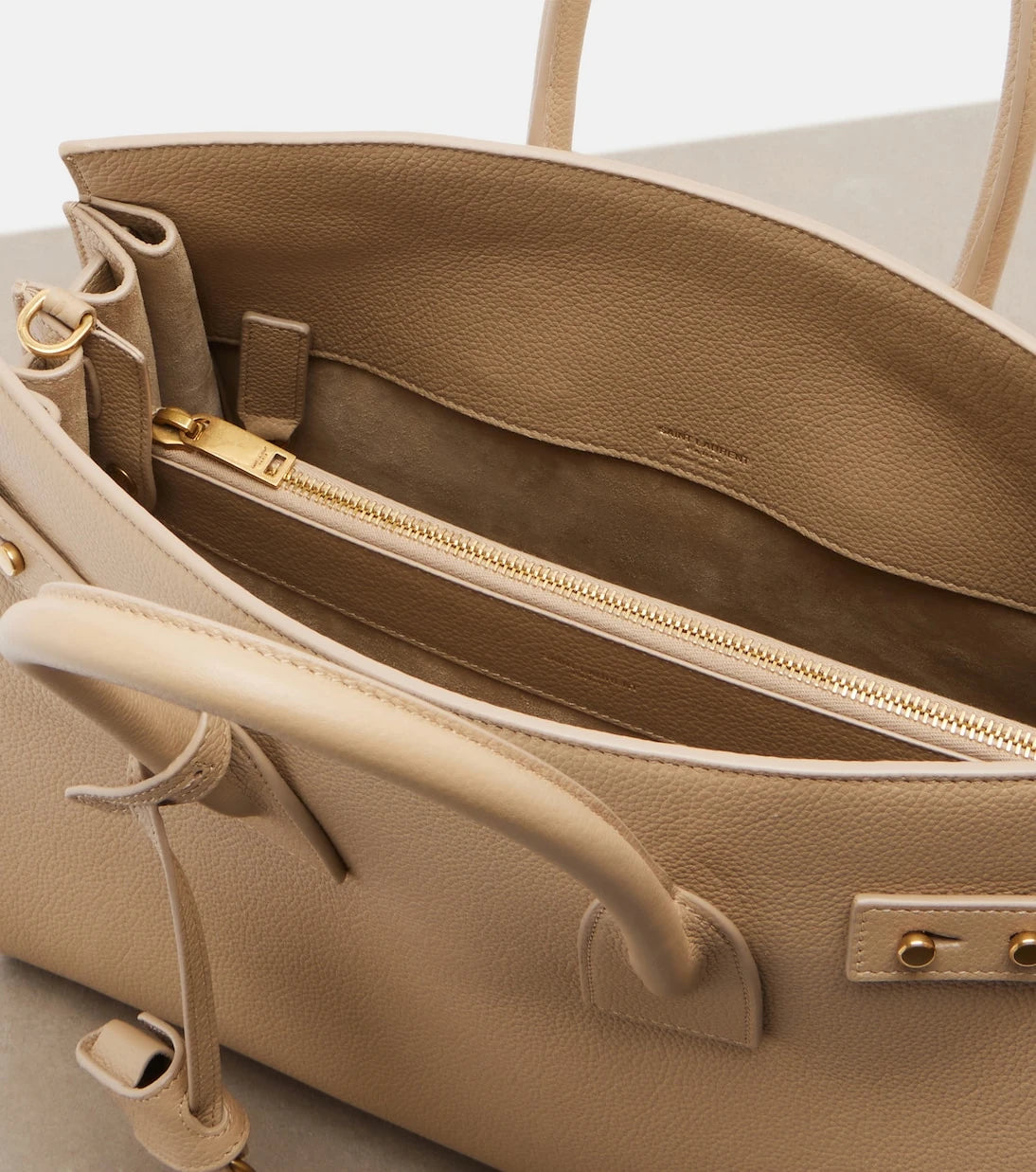 Saint Laurent - Sac De Jour Small leather tote bag