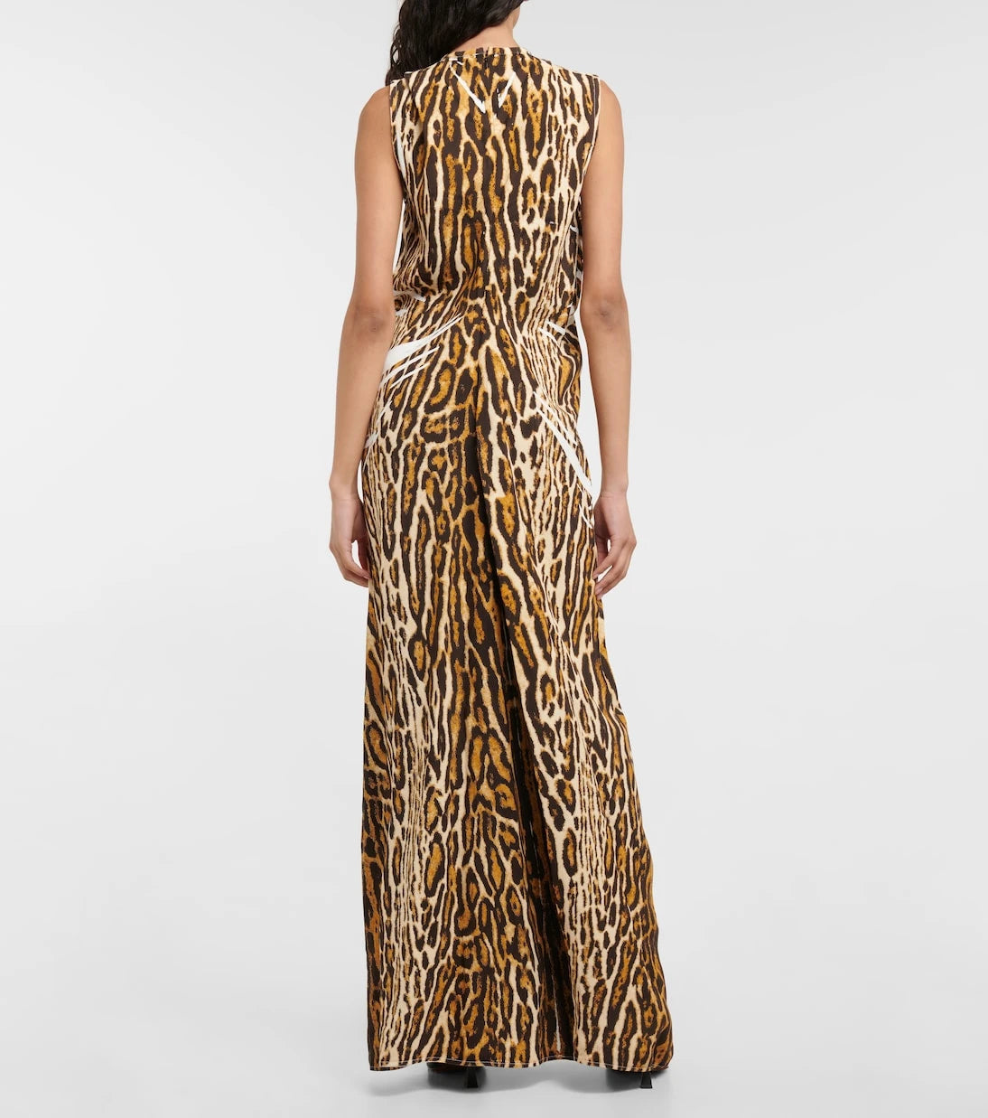 Proenza Schouler - Leopard-print crêpe maxi dress