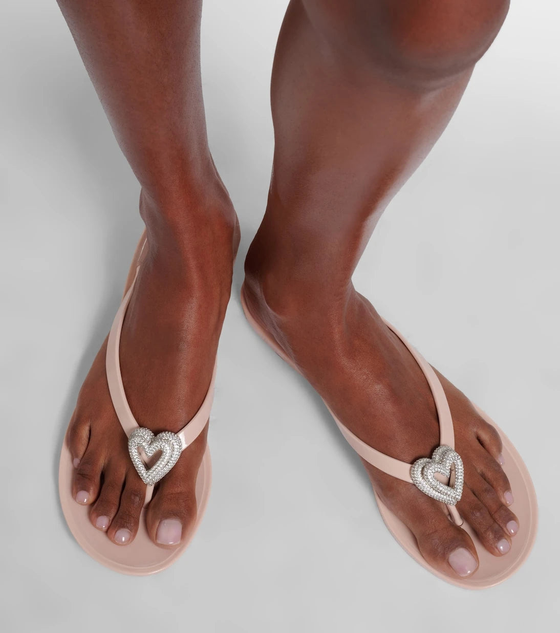 Mach & Mach - Riviera embellished thong sandals