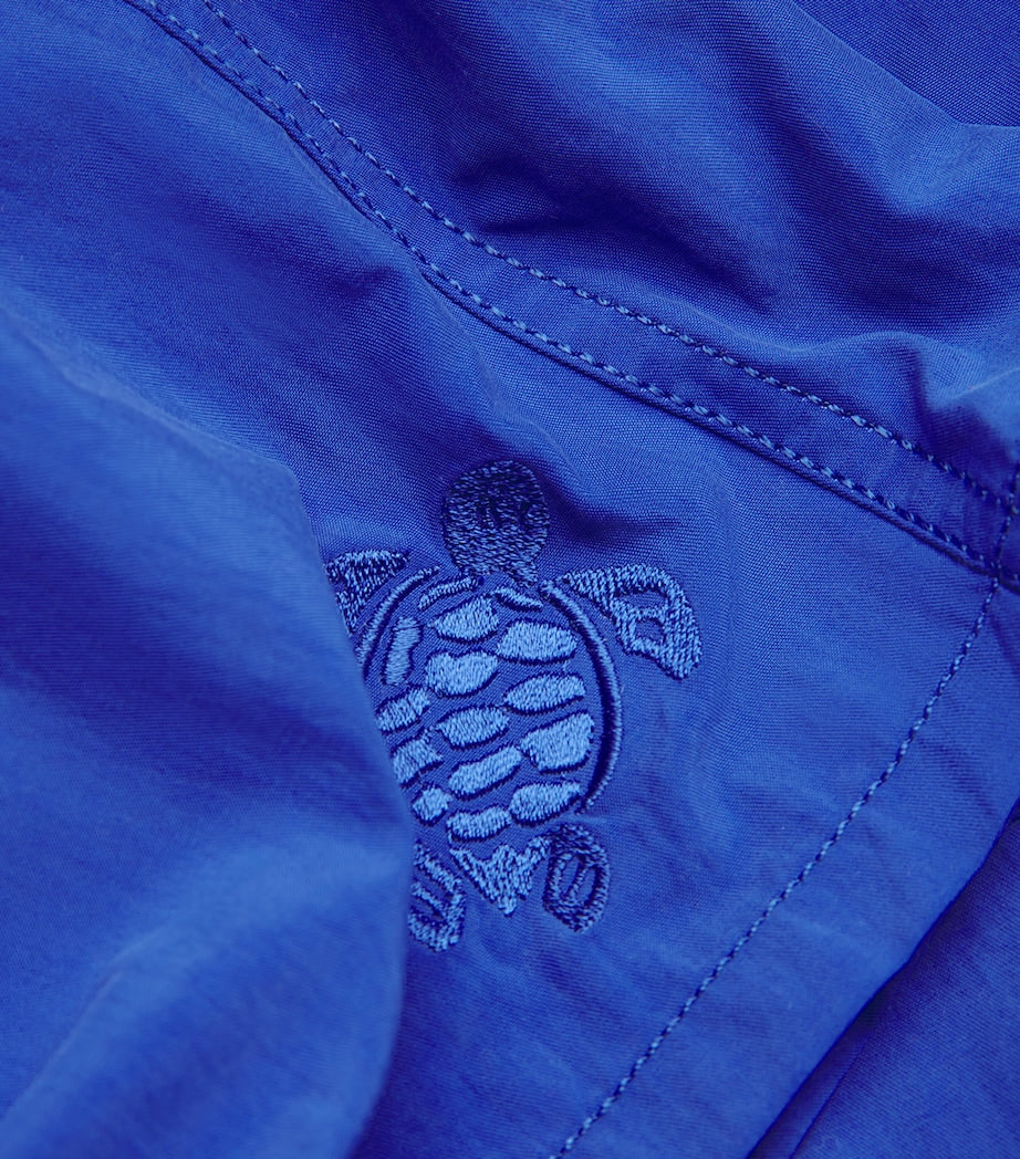 Turtle Embroidered Moorea Swim Shorts