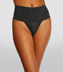 SPANX Black SPANXsupersmooth Undie-tectable Thong - Light Control