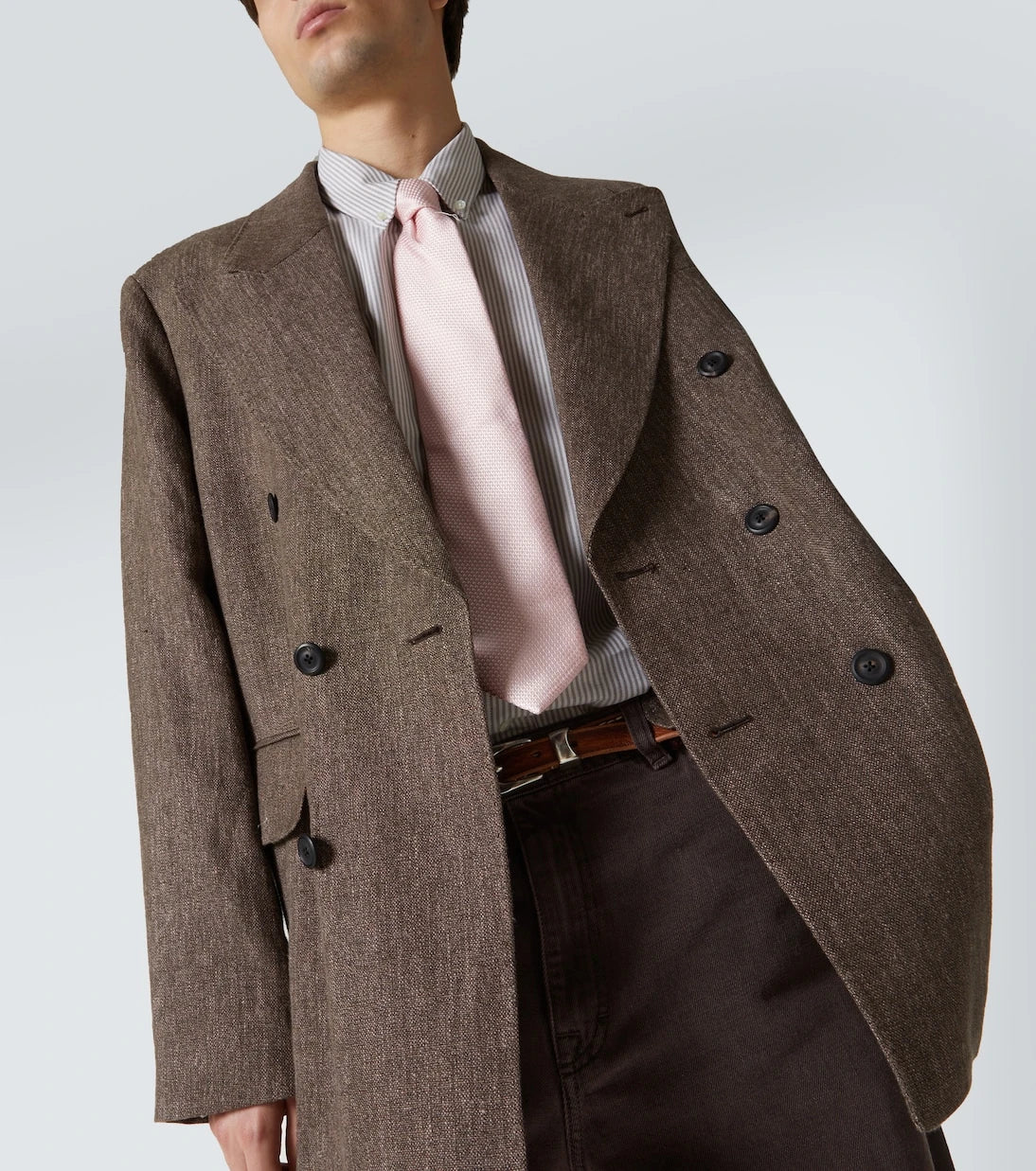 Our Legacy - Sharp DB linen and cotton blazer
