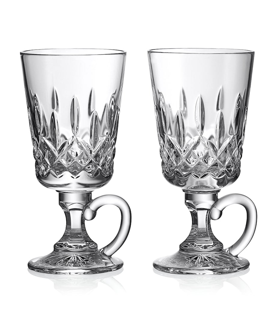 Set of 2 Lismore Irish Coffee Glasses (230ml)