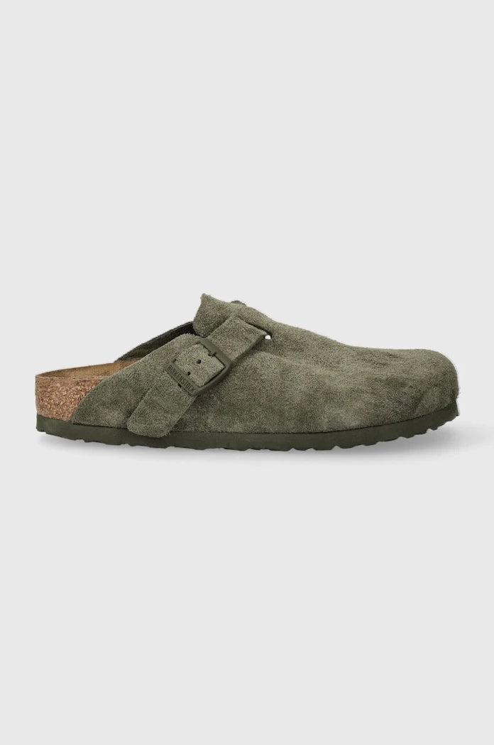 Велурени чехли Birkenstock Boston