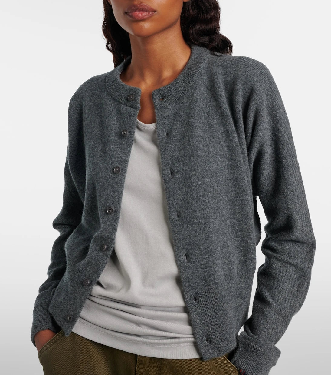 Extreme Cashmere - N°257 cashmere-blend cardigan