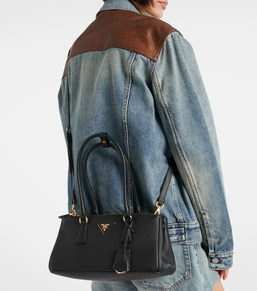 Prada - Prada Galleria Medium leather tote bag