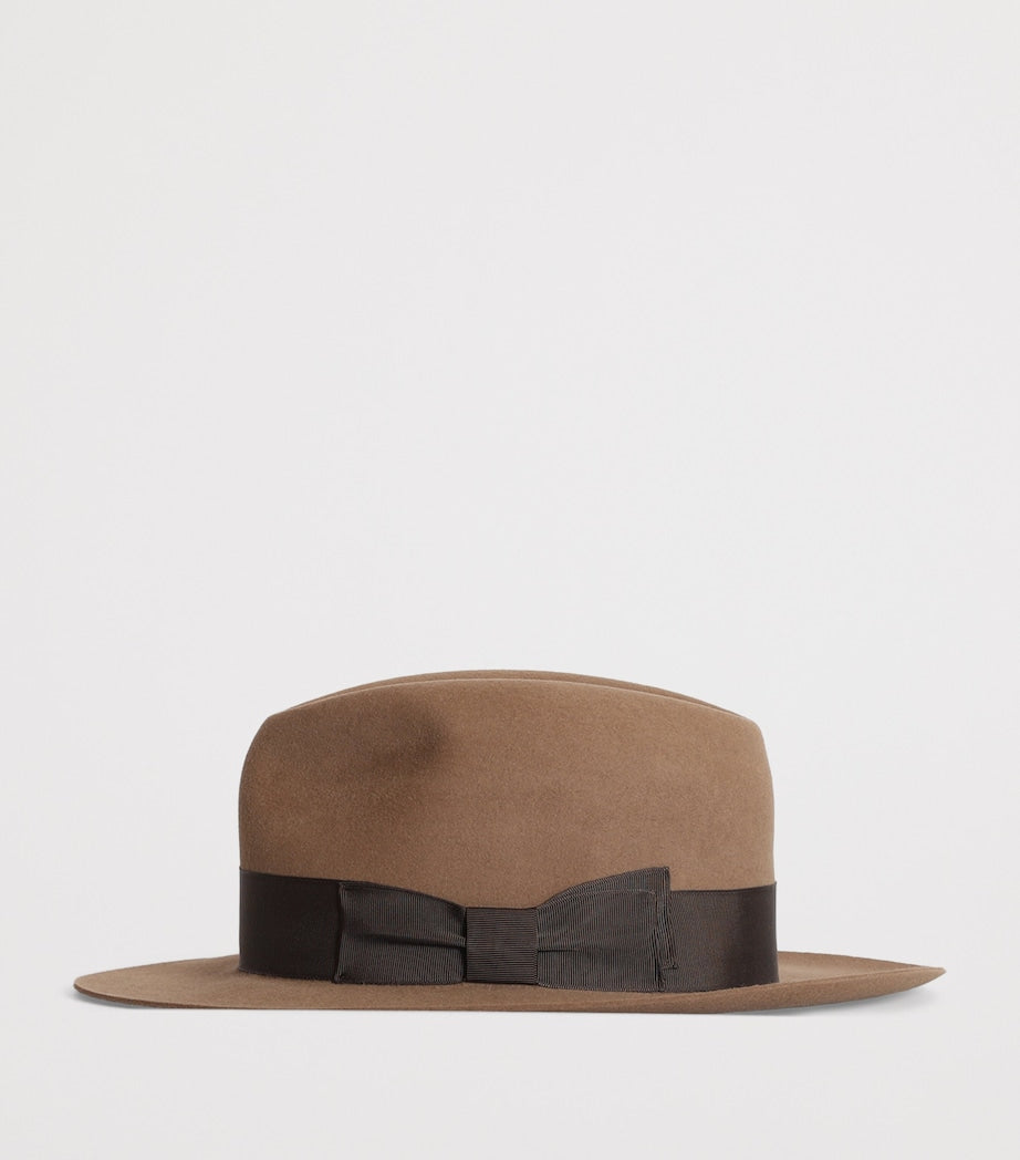 Swaine Rabbit Felt Junior Poet Fedora