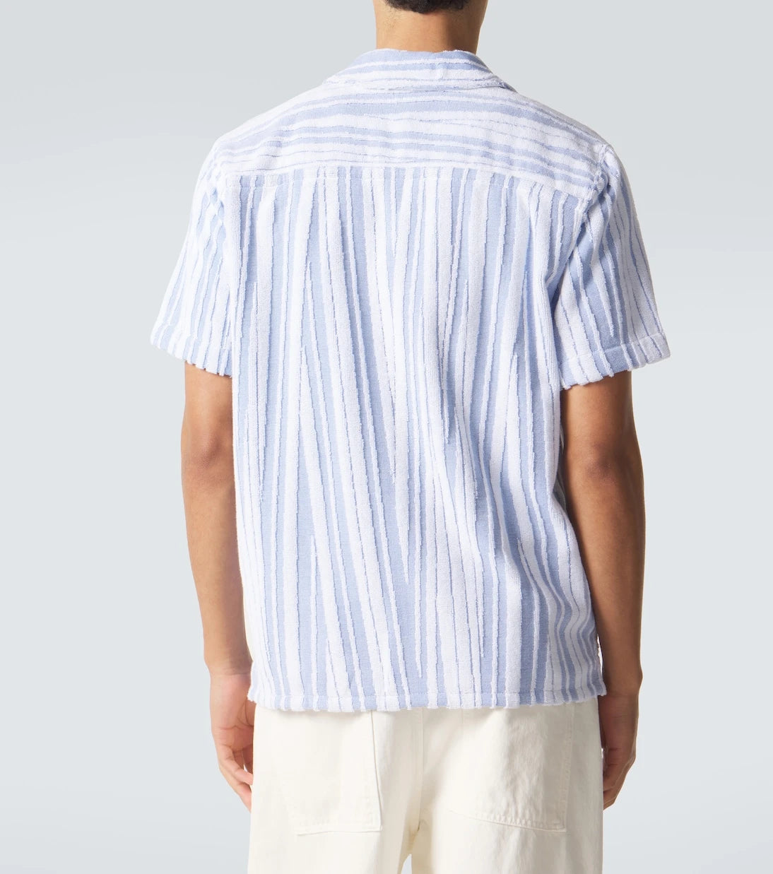 Orlebar Brown - Howel striped cotton toweling shirt